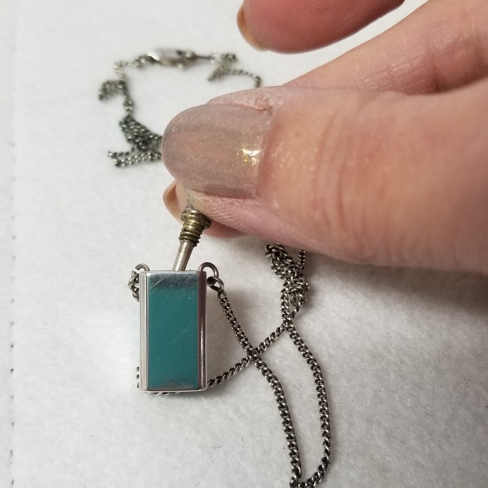 Vintage"Perfume" Bottle Fashion  Pendant/Necklace - Picture 6 of 10